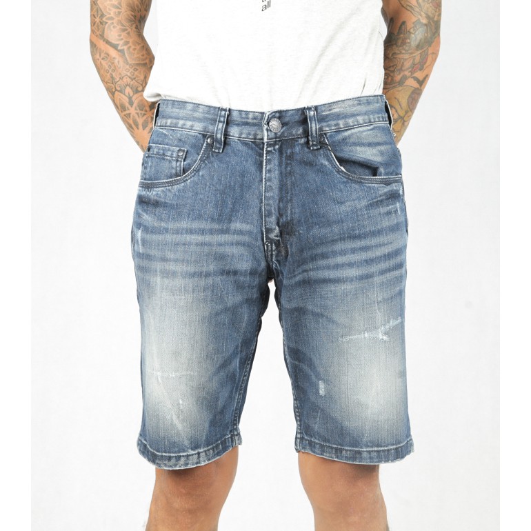 Spyderbilt Celana Pendek Jeans Pria Navy Nano MWSD041-NVY Planetsurf