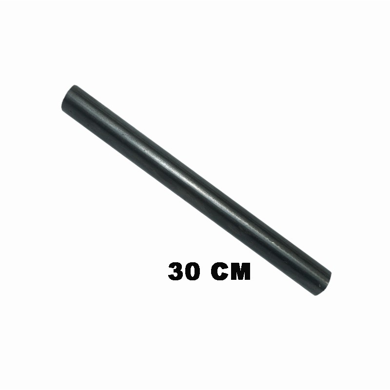 EELIC PIB-LGH3IX2MM PIPA BESI HITAM BULAT POLOS 3" x 2mm PANJANG 30 CM COCOK UNTUK DIY MESIN-MESIN