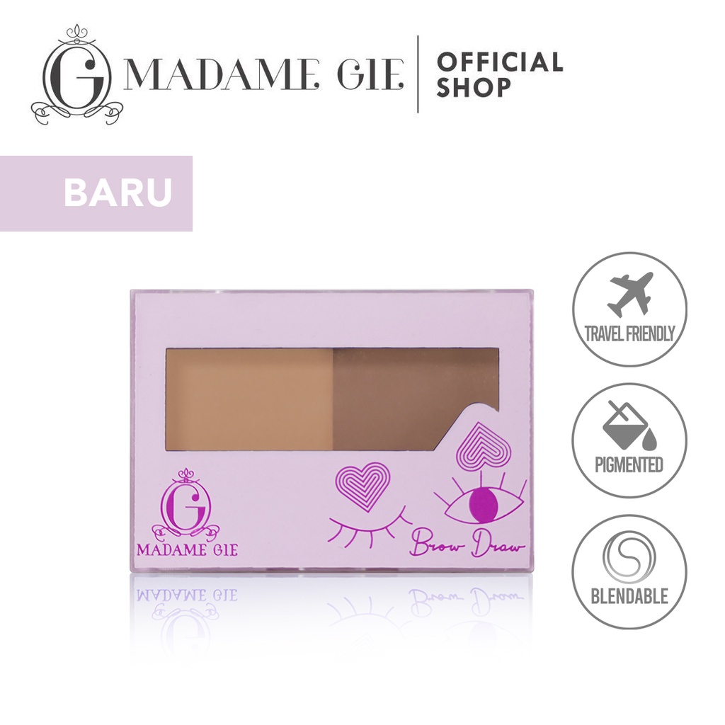 ⭐️ Beauty Expert ⭐️ Madame Gie Brow Draw Eyebrow - MakeUp Pensil Alis