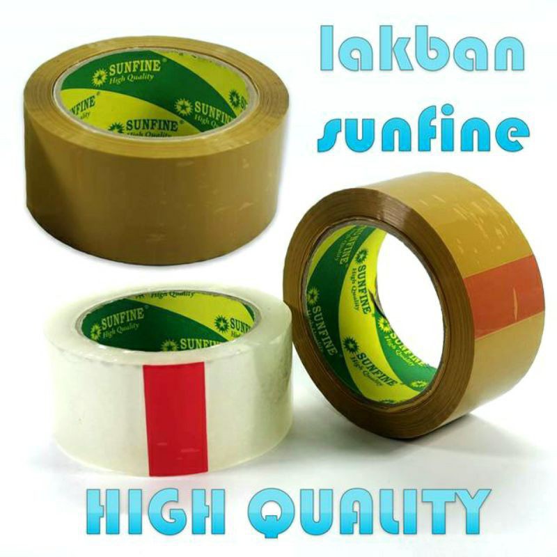

LAKBAN BENING SUNFINE 48mm x 100 Yard Termurah kualitas Daimaru & Nachi