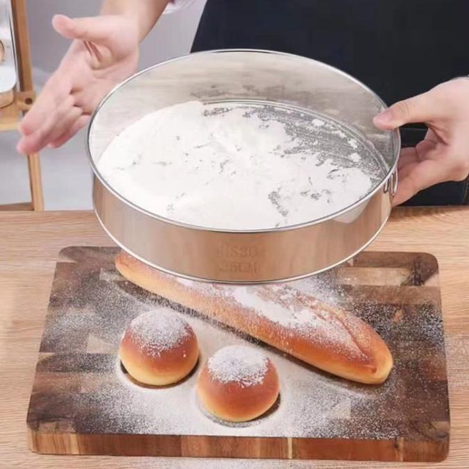 Saringan Tepung Ayakan Gula Halus Stainless 304 20Cm Ayakan Halus