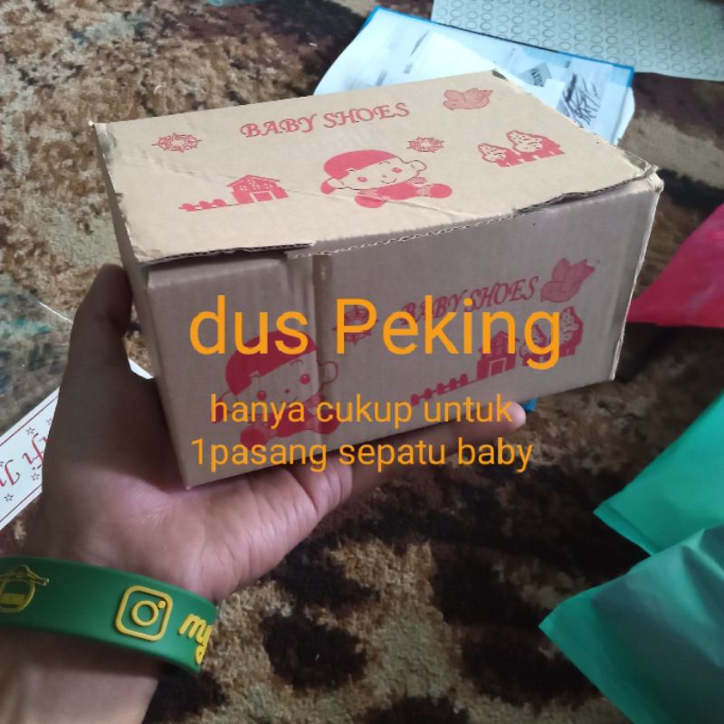 

dus Peking sepatu baby/dus tambahan Peking