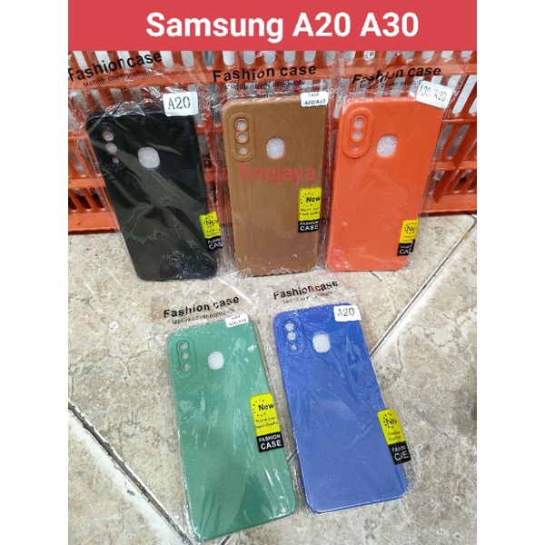 Softcase Samsung A20 A30 Silikon Casing Selicon Case Macaron Pelindung Pro Camera