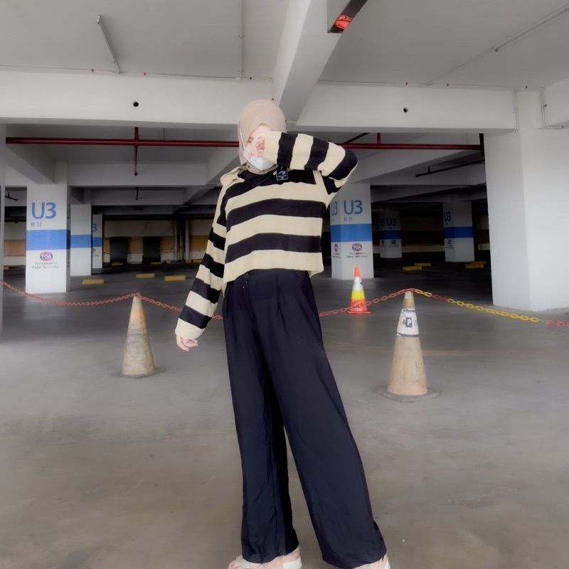 SWEATER / BLOUSE RAJUT DANIRA / ATASAN FUJI VIRAL TIKTOK KEKINIAN / STRIF BLASTER