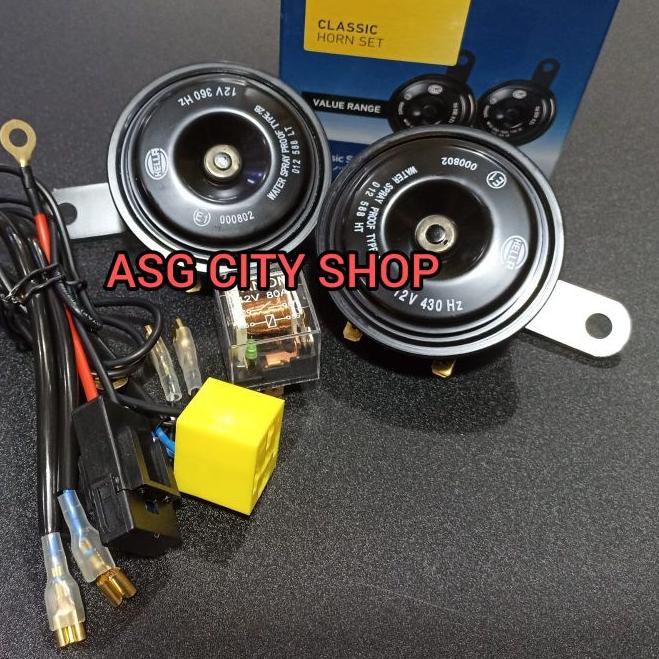 ➳ Klakson Hella Classic Suara Mobil Avanza Inova ◙