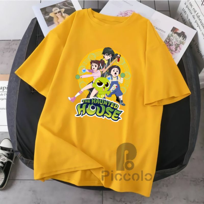 KAOS ANAK SHINBI HOUSE THE HAUNTED HOUSE GAMBAR  JERNIH kaos anak kado ulang tahun (free nama)