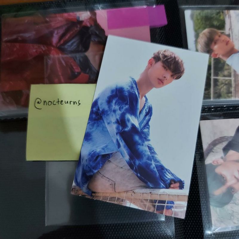 BOOKED PHOTOCARD mingi wave