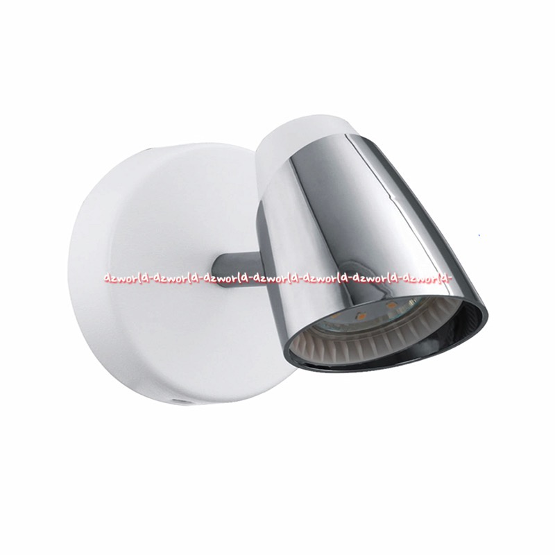 Eglo Spotlight LED Lampu Sorot 3W Silver Stainless Stell Spot Light Iglo Egllo Spotlights Egglo Warna Silver