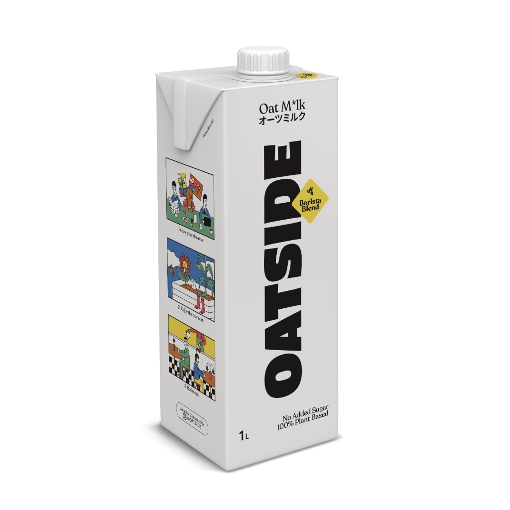 

Susu Oatside Milk Barista Blend 1 Liter