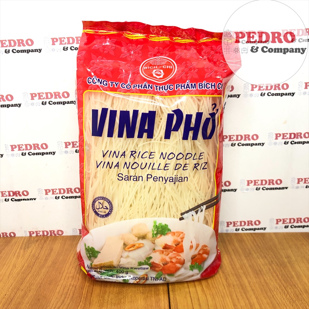 

Bich chi vina pho rice noodle 400 gram - vietnam