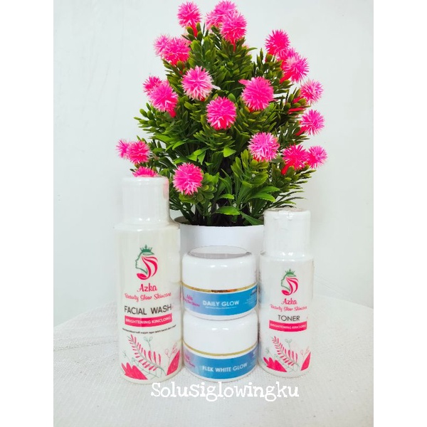 AZKA PAKET FLEK WHITE GLOW