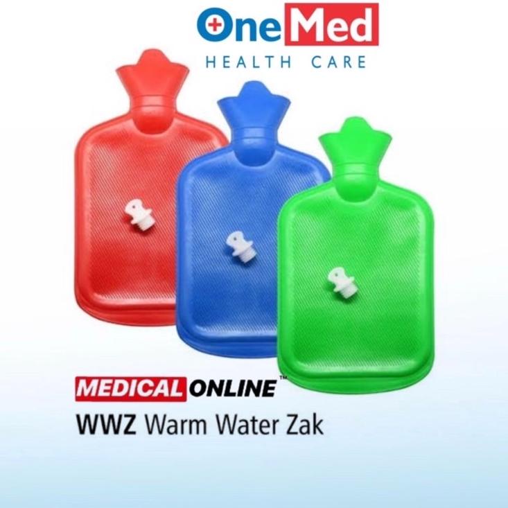 8YS ◘ HOT WATER BAG COMPRESS COVER WWZ ONEMED / ALAT KOMPRES AIR PANAS MEDICAL ONLINE MEDICALONLINE