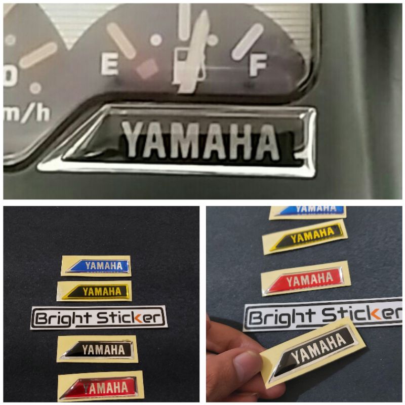 STICKER EMBLEM SPIDO F1ZR FIZR CRYPTON VEGA TIMBUL 3D