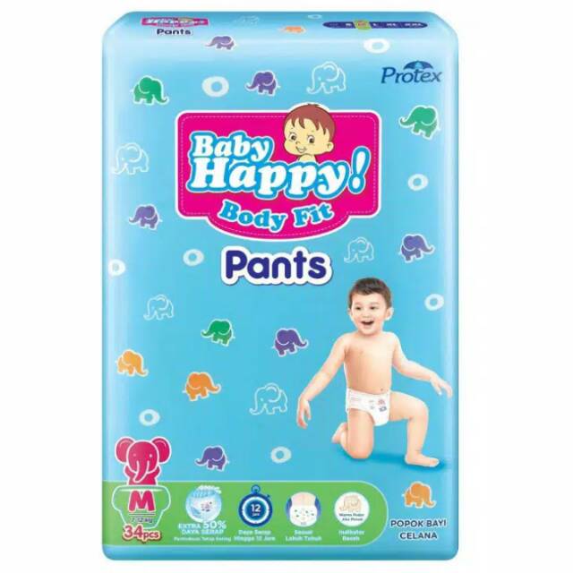 Baby happy  M34+2