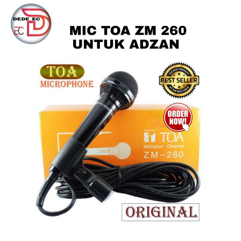 Mic Toa Zm 260/Zm 260 Original Toa Garansi Resmi Toa