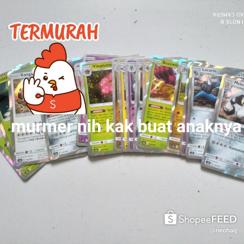 Kartu Pokemon TCG Indonesia Satuan Ori