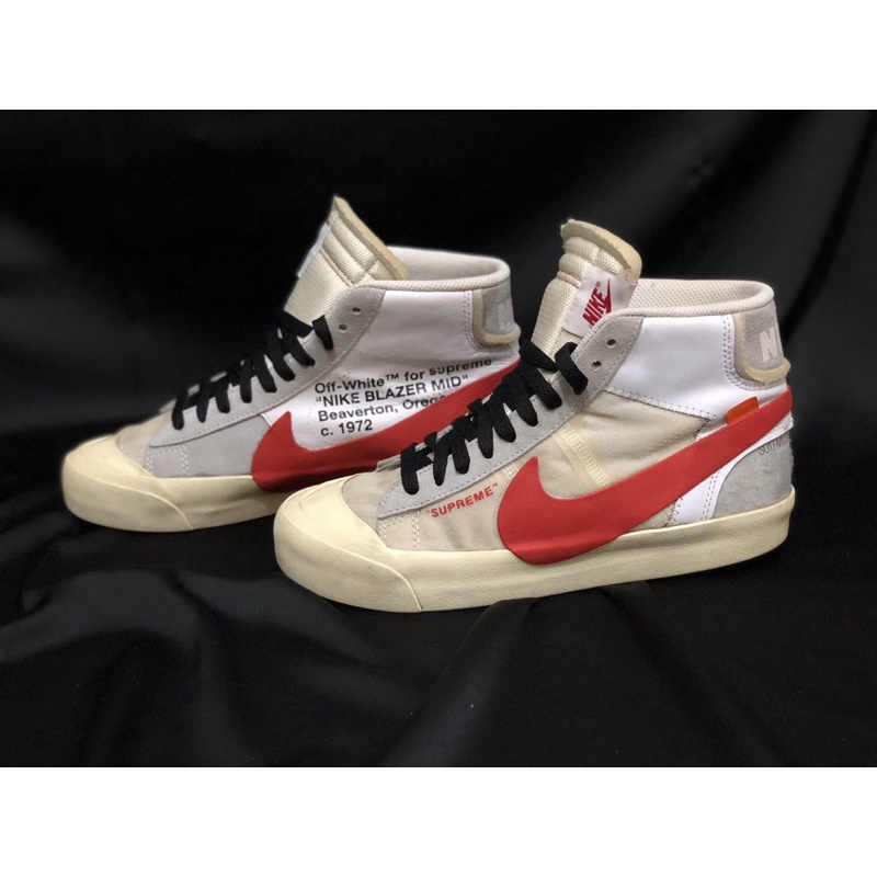 SEPATU SECOND ORIGINAL NIKE X OFF WHITE X SUPREME