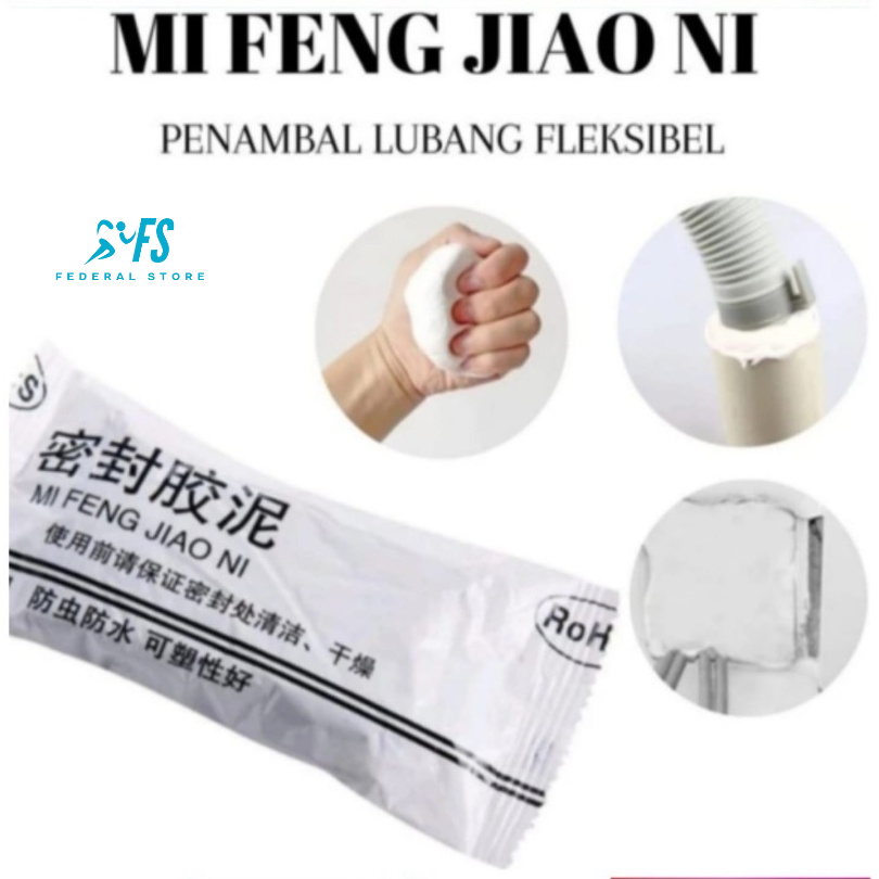 Dempul Fleksibel MI FENG JIAO NI Pasta Penambal Tembok