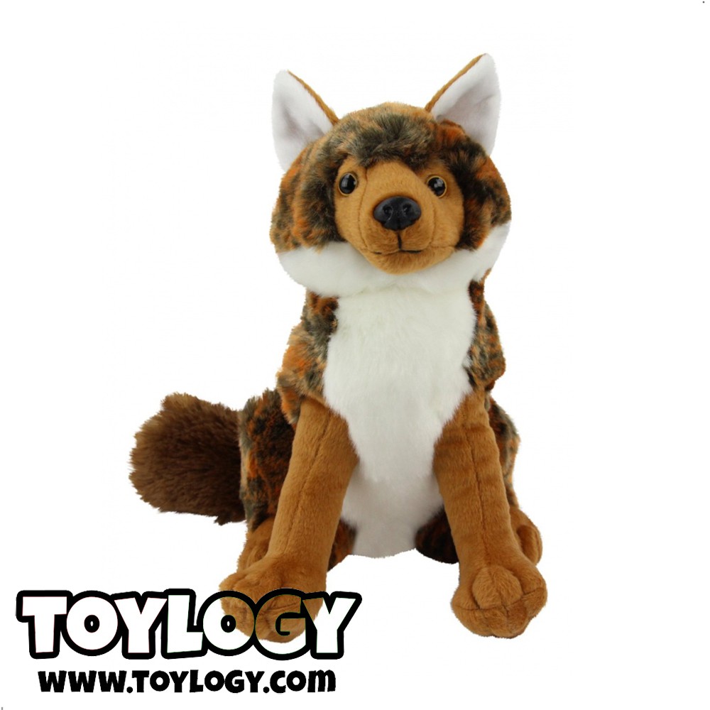 red wolf stuffed animal