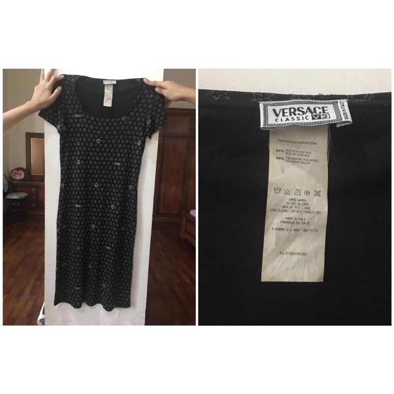 Versace Mini Dress (Preloved)