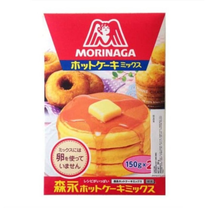 

BISA COD MORINAGA HOT CAKE MIX 300gr tepung pancake japan instant made in japan