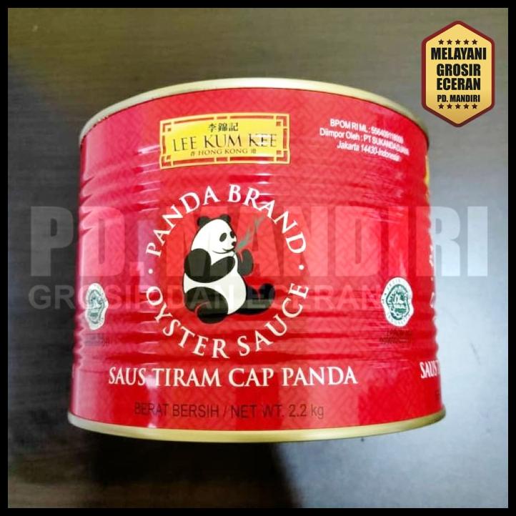 

TERBARUU!! CAP PANDA SAUS TIRAM LEE KUM KEE 2,2 KG / OYSTER SAUCE / LKK TERLARIS