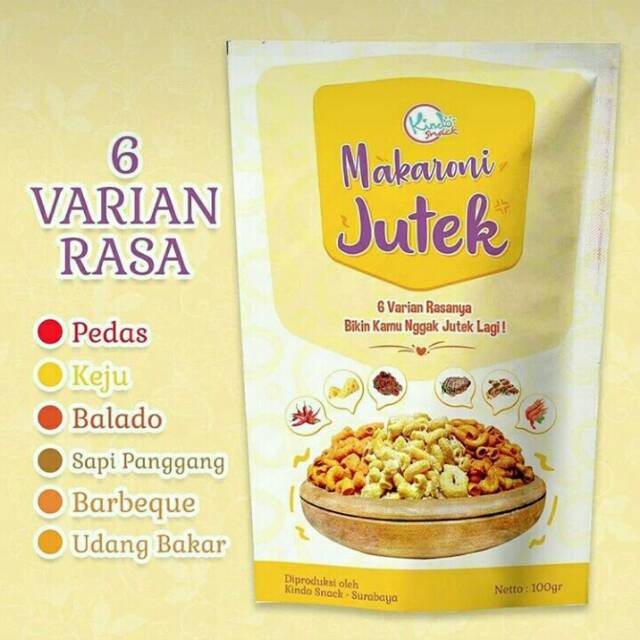 

Kindosnack - Makaroni Jutek