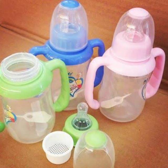 Botol susu 150 ml dan 280 ml streamline handle Dodo / Bottle streamline handle Dodo