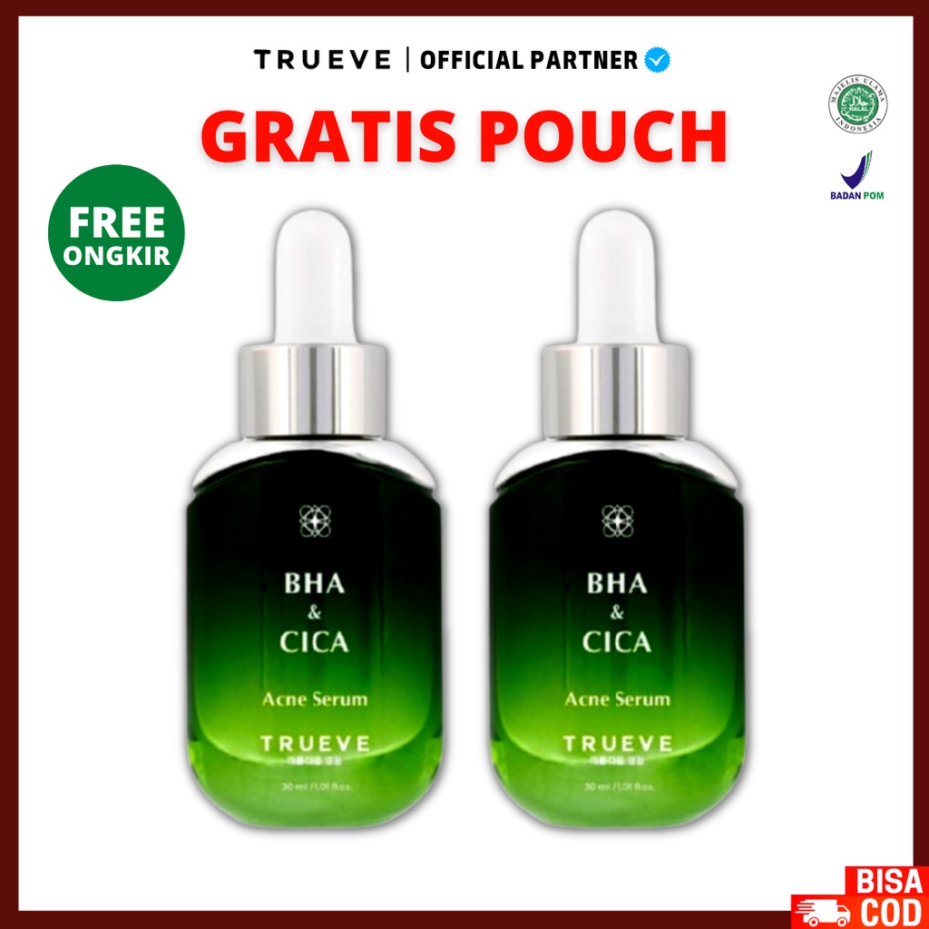 TRUEVE BHA &amp; CICA Acne Serum - Serum Wajah Trueve 30ml