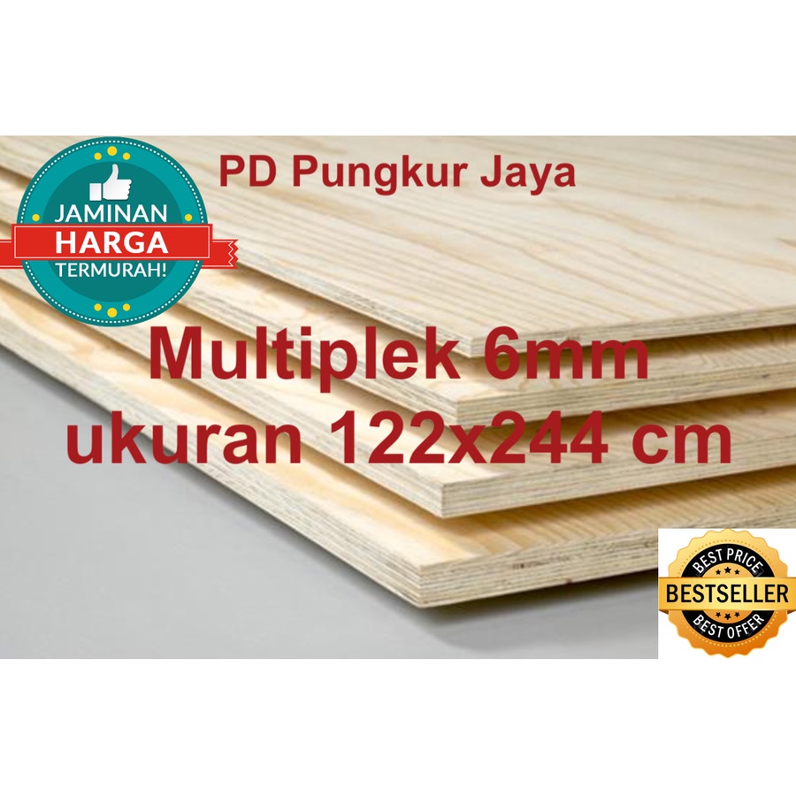 TRIPLEK/MULTIPLEK 6MM ALBASIA 122X244CM
