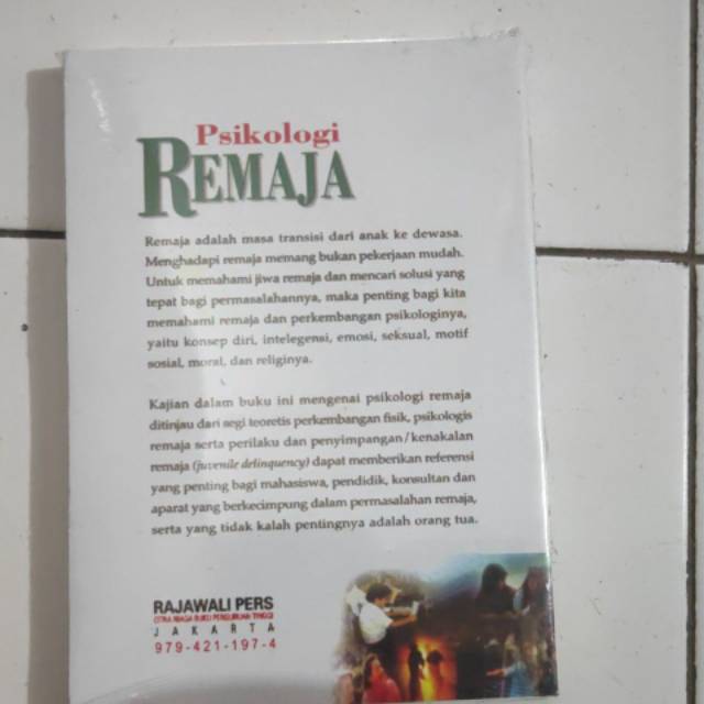 Buku Psikologi Remaja Shopee Indonesia