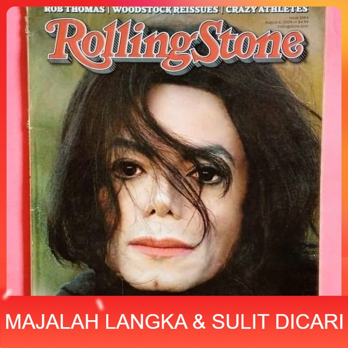 Majalah ROLLING STONE No.1084 Agu 2009 Cover MICHAEL JACKSON Langka
