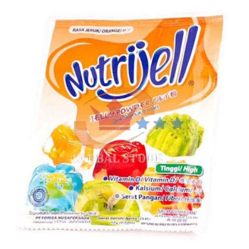 nutrijell jelly powder bubuk instan 10gr