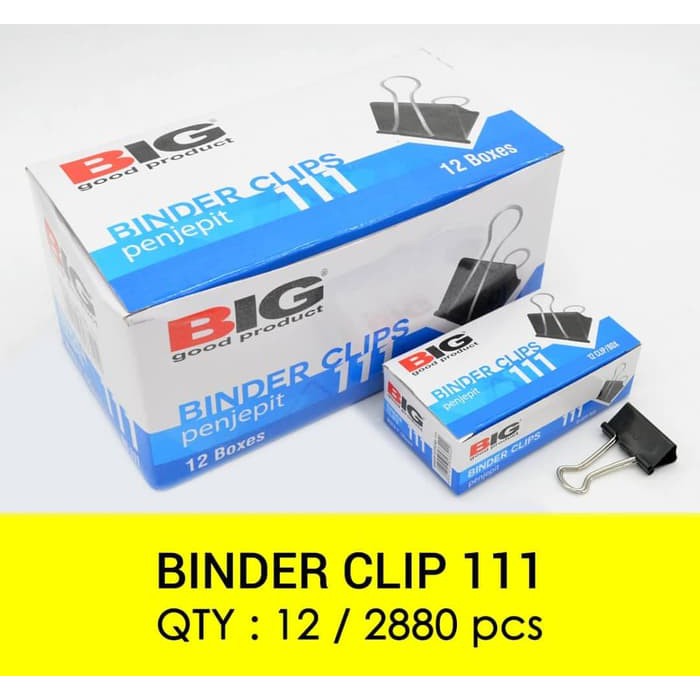 

Binder Clips 111 / Jepitan Kertas 111