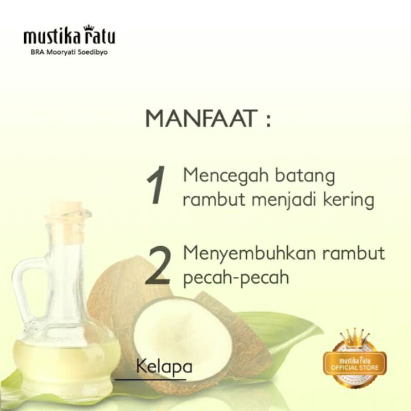 MUSTIKA RATU HAIR OIL CEM CEMAN