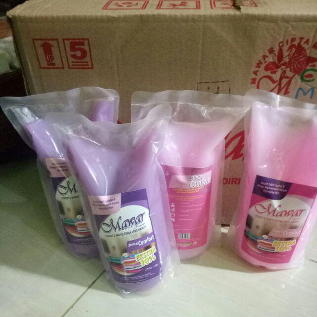 Refill Mawar Super Comfort, Mawar Softener, Mawar Pewangi Laundry, Softener, Pelembut