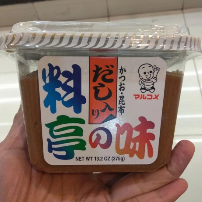 MURAH Marukome Dashiiri Ryoutei No Aji Miso Paste with Dashi / Genen 375 gr - Original