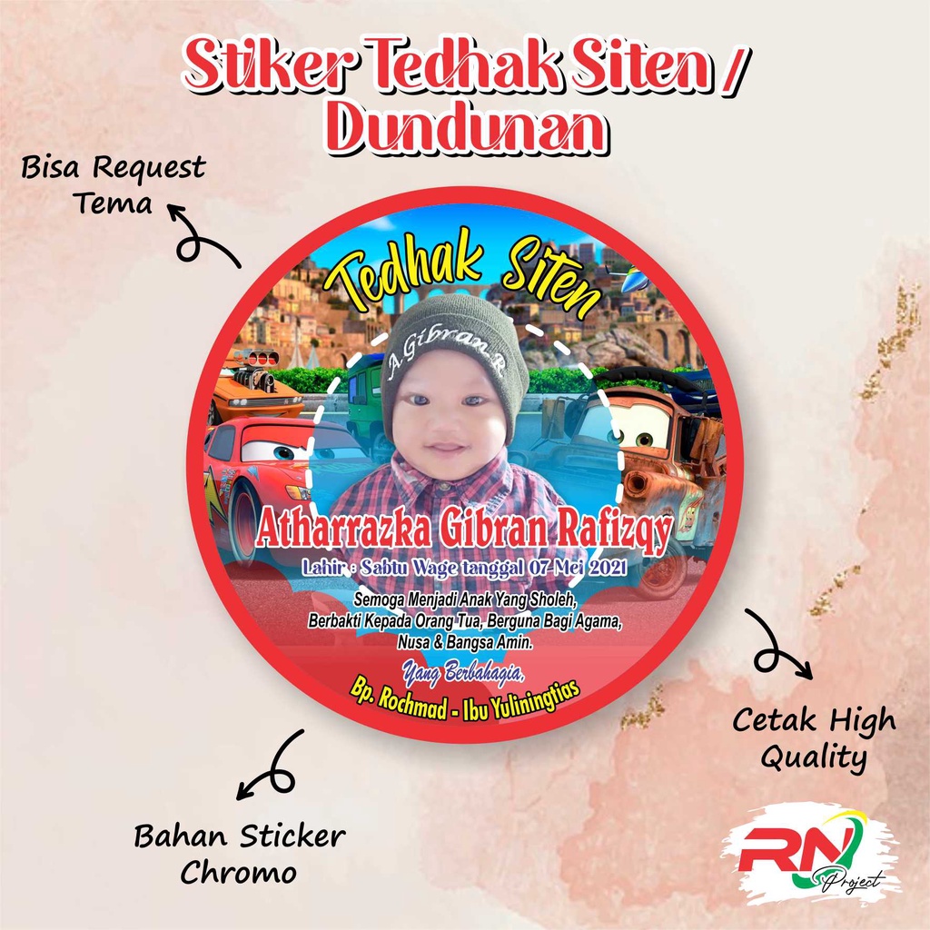 

STIKER TEDAK SITEN - STIKER DUNDUNAN - STIKER TASYAKURAN