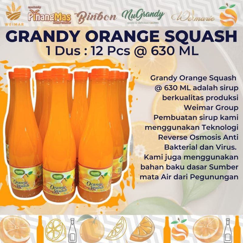 

Sirup jeruk Grandy paket Lebaran