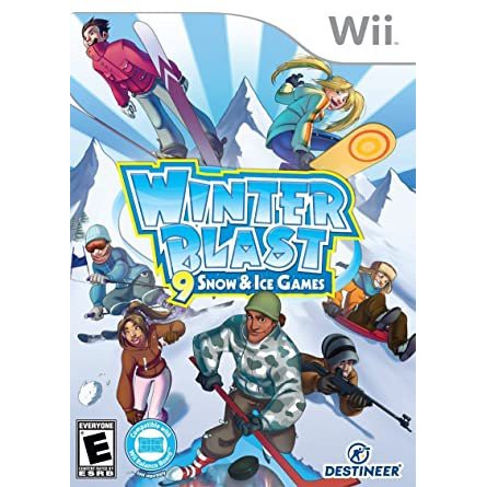 GAME NINTENDO WII CFW WINTER BLAST 9 SNOW & ICE GAMES