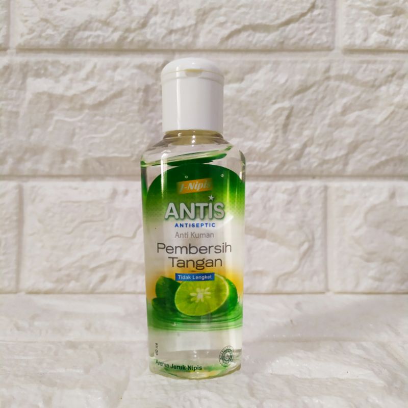 Antis Hand Sanitizer Jeruk Nipis 60 ml / Hand Sanitizer Antis / Antis Hand Gel / Hand Gel Antis / An