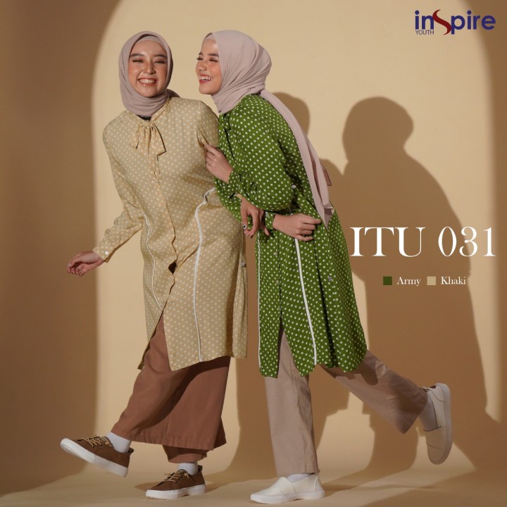 ATASAN TUNIK TERBARU 2021/TUNIK INSPIRE/ATASAN WANITA/ITU 031