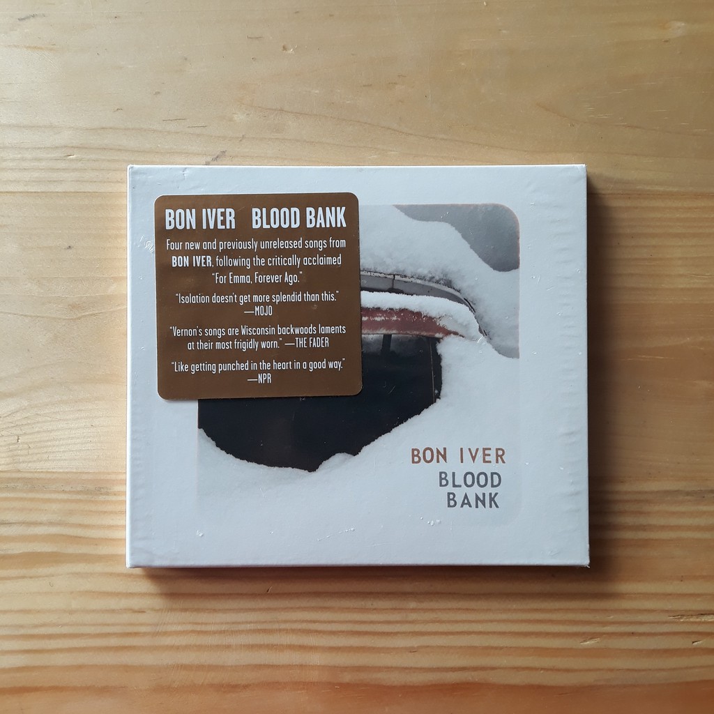 Cd BON IVER - Blood Bank EP