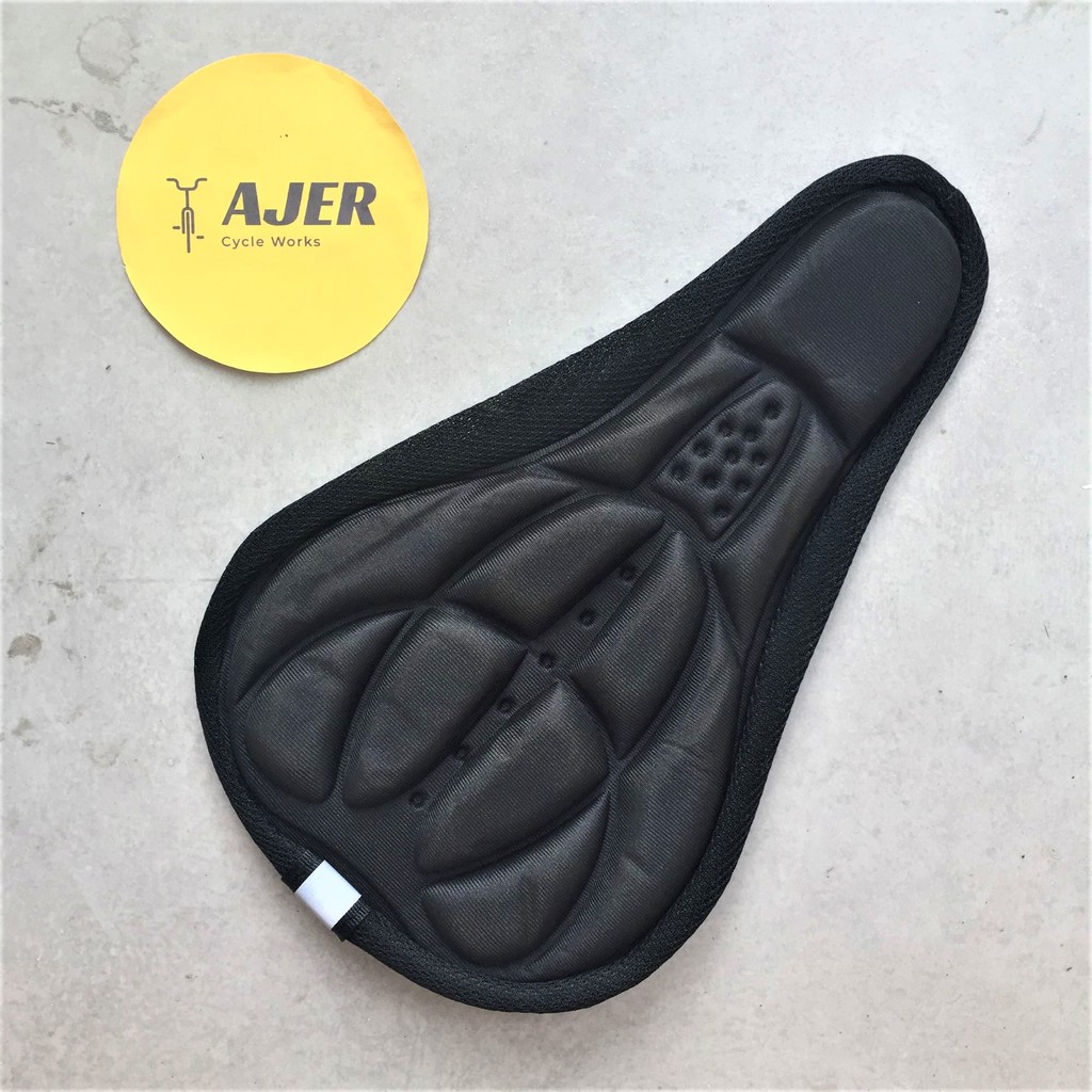 Sarung Jok sadel cover Sepeda busa spons empuk not gel saddle padding bicycle