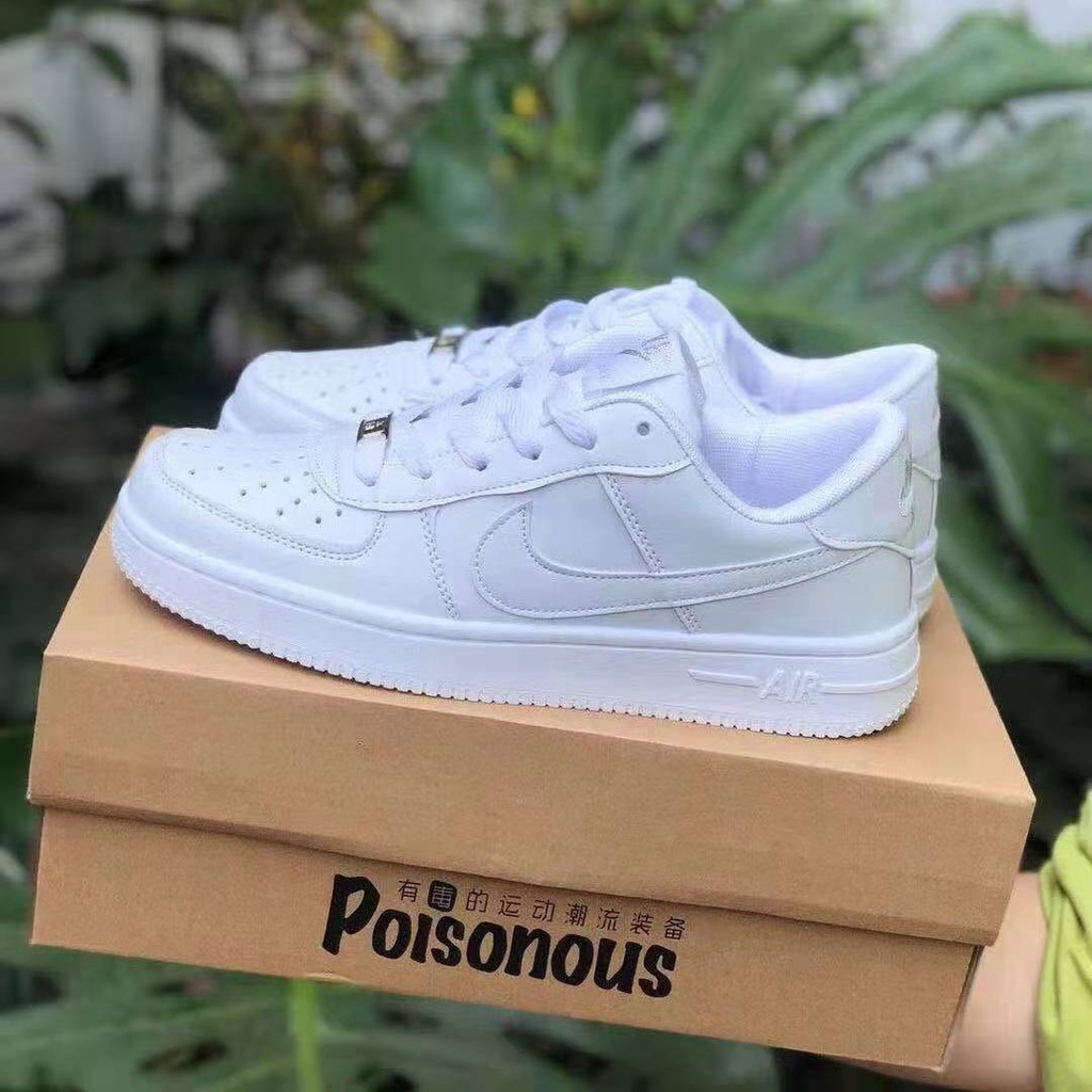 Sepatu Nike Air Force 1 High Utility Full White Triple Putih Import