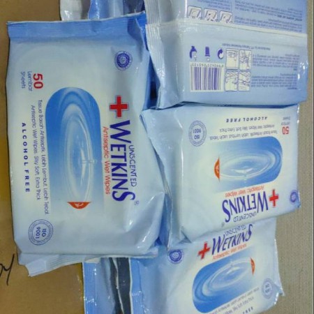 NunuLisaTan - Tissue Basah Antiseptic Disinfektan Wetkins