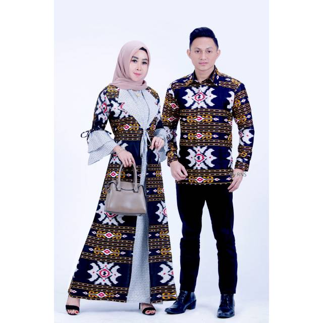 COUPLE GAMIS BATIK kOMBINASI