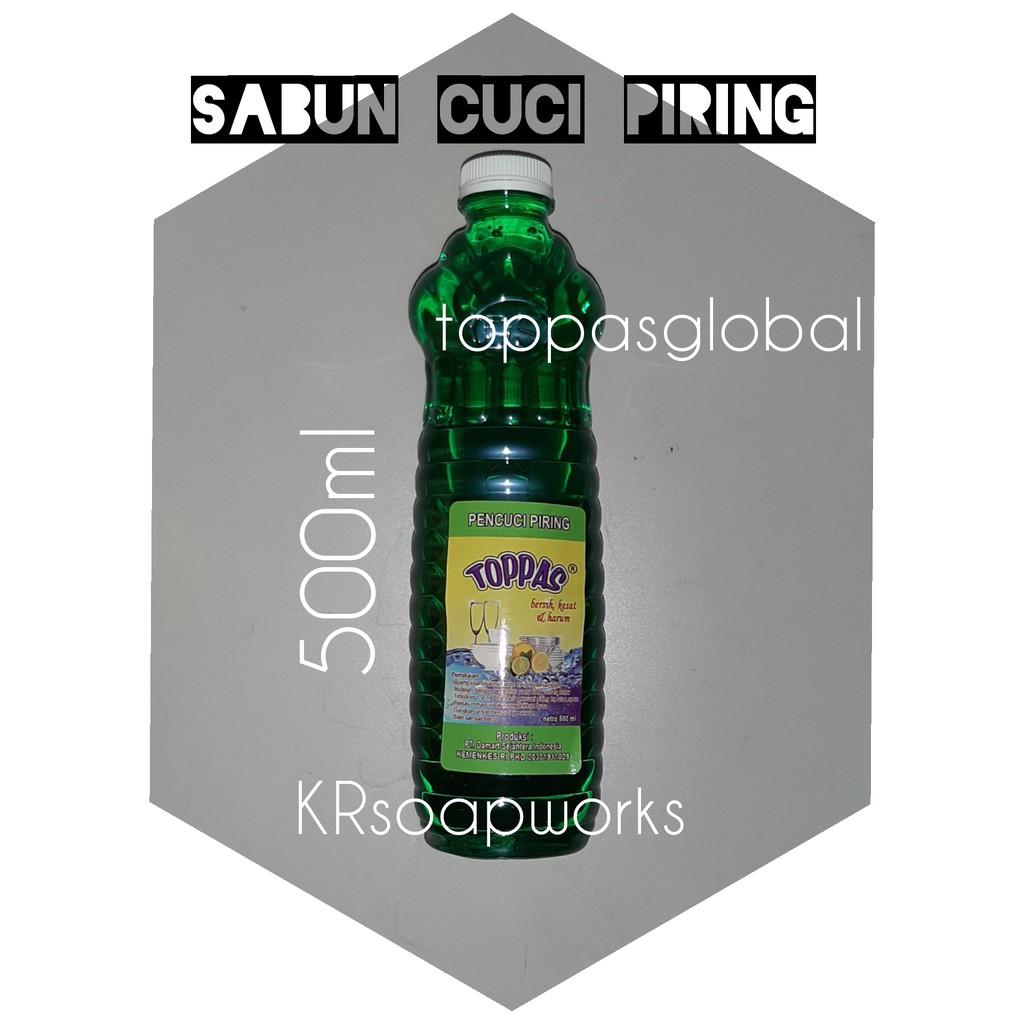 Sabun cuci piring 500ml TOPPAS PREMIUM ORIGINAL Shopee Sabun cuci piring 500ml TOPPAS PREMIUM ORIGINAL Shopee