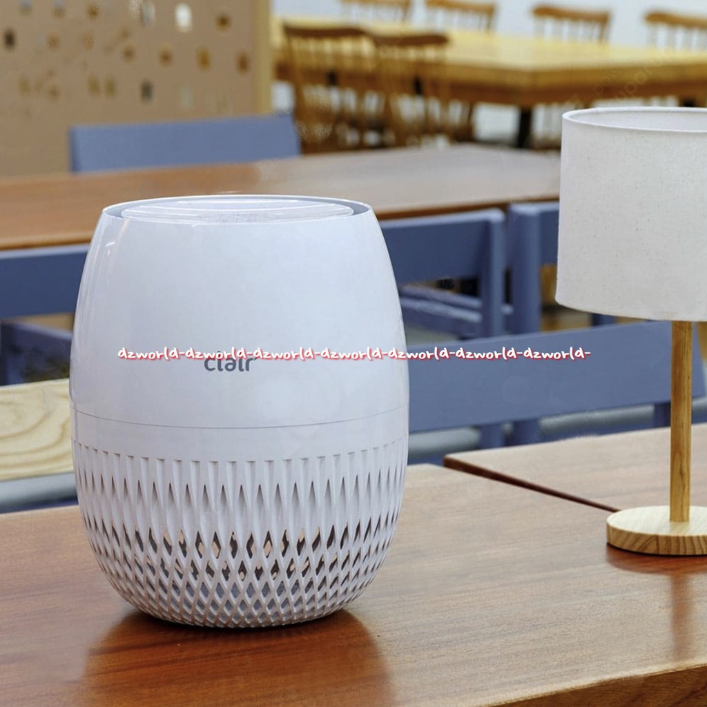 Clair Humidifier White Alat Penjernih Udara Bulat Putih