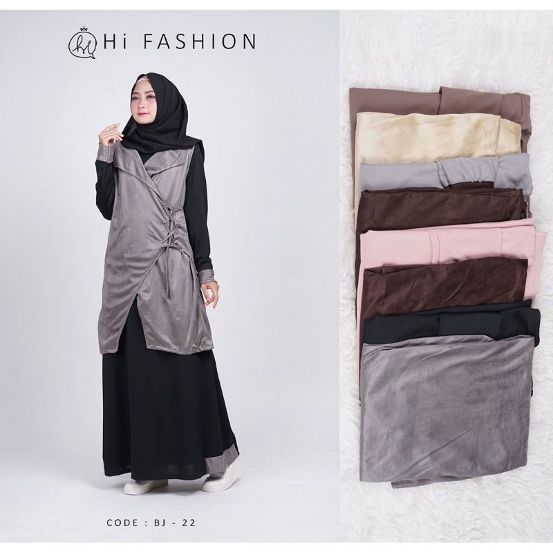 Sale   Gamis outer original hi fashion/malakai basic